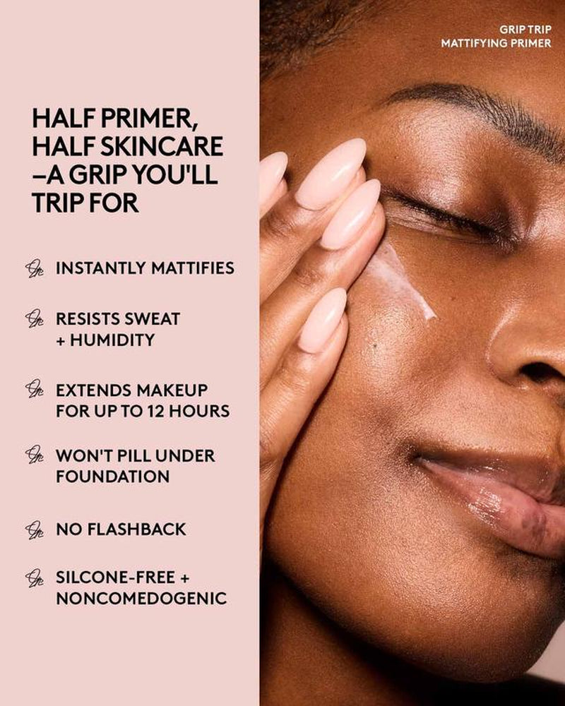 Fenty Beauty Prime + Set Essentials: Grip Trip Primer and Invisimatte Instant Setting + Blotting Powder