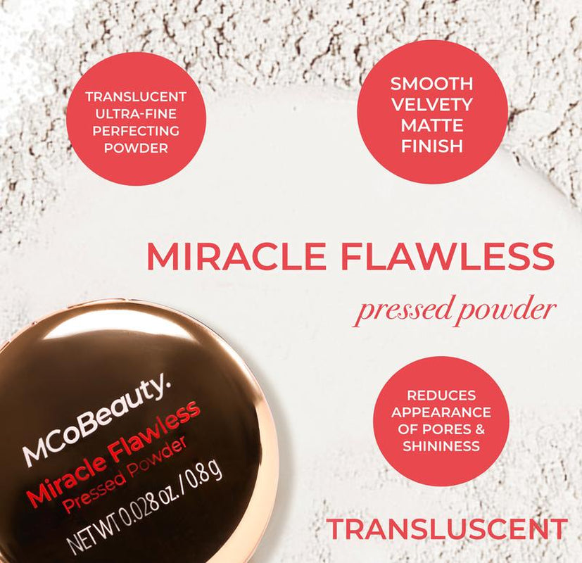 Mcobeauty Mystery Mini Bundle Ft Miracle Flawless Pressed Powder