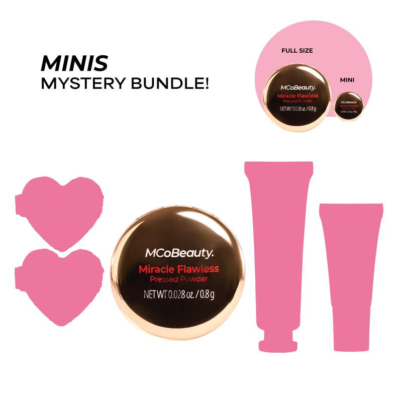 Mcobeauty Mystery Mini Bundle Ft Miracle Flawless Pressed Powder