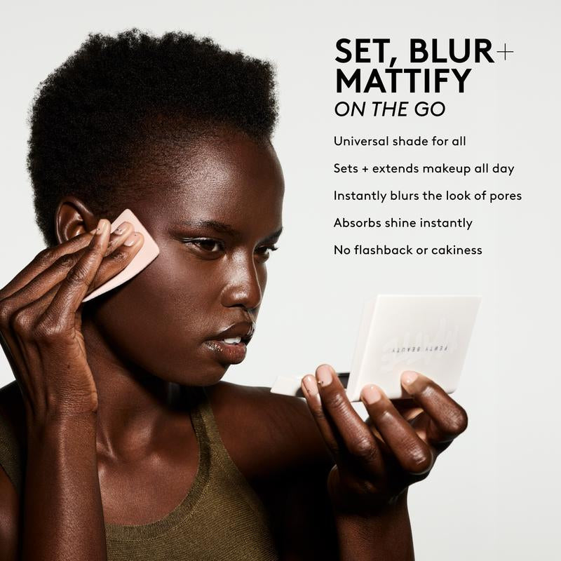 Fenty Beauty Prime + Set Essentials: Grip Trip Primer and Invisimatte Instant Setting + Blotting Powder